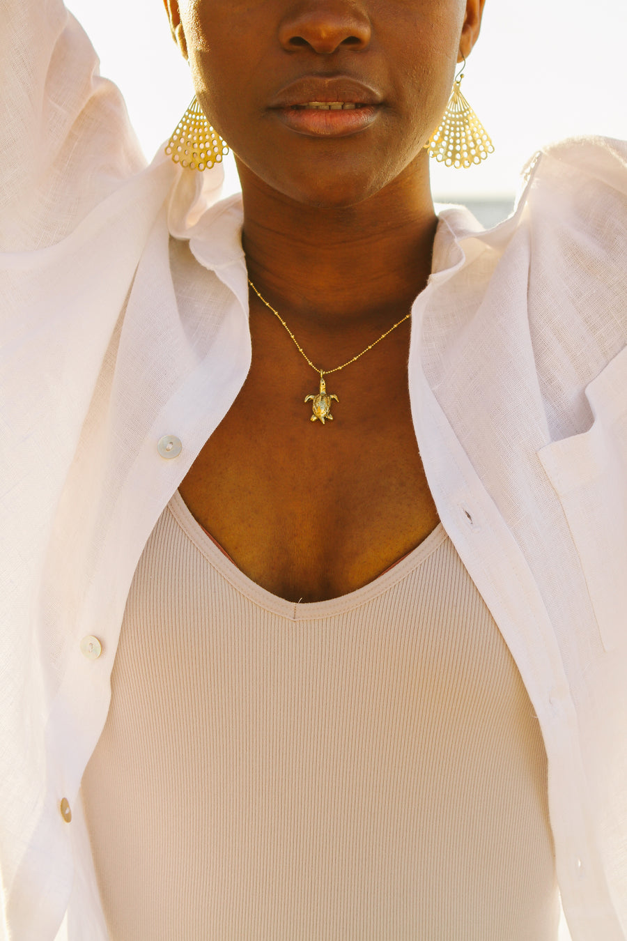 Baby Turtle Necklace