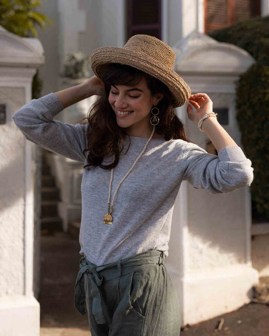 Coptic Sahara Necklace Ivory