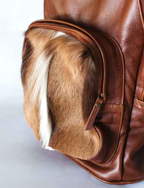 Springbok Leather Backpack - Large