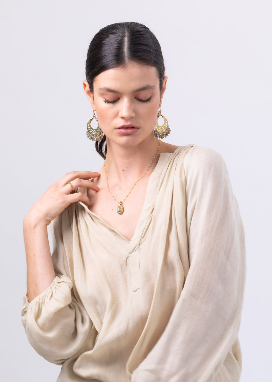 Marrakech Earrings - Smoke