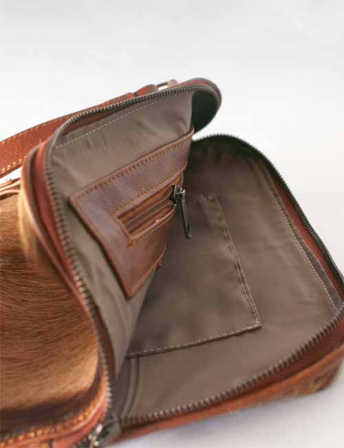 Springbok Leather Handbag