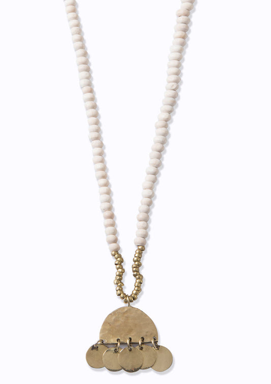Coptic Sahara Necklace Ivory