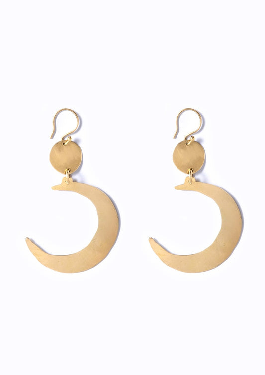Half Moon Earrings