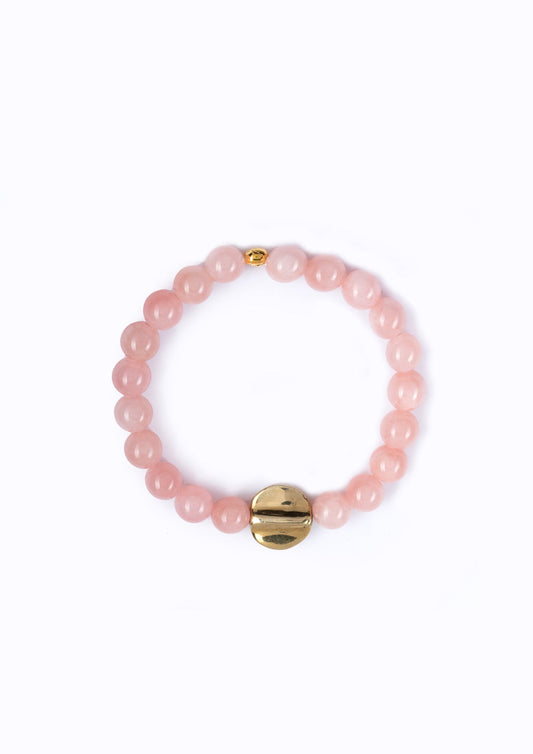 Juju Bracelet Pink Jade