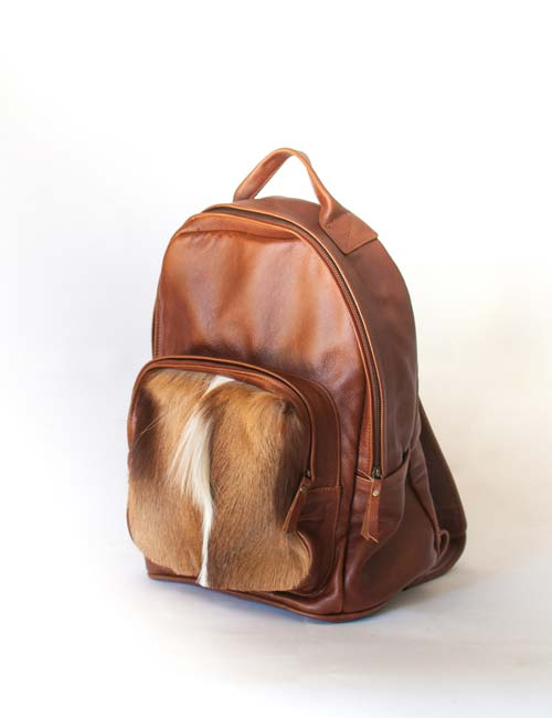 Springbok Leather Backpack - Medium