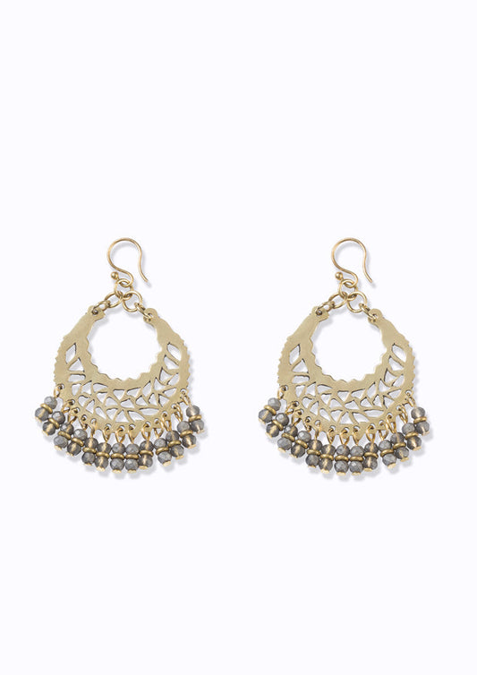 Marrakech Earrings - Smoke