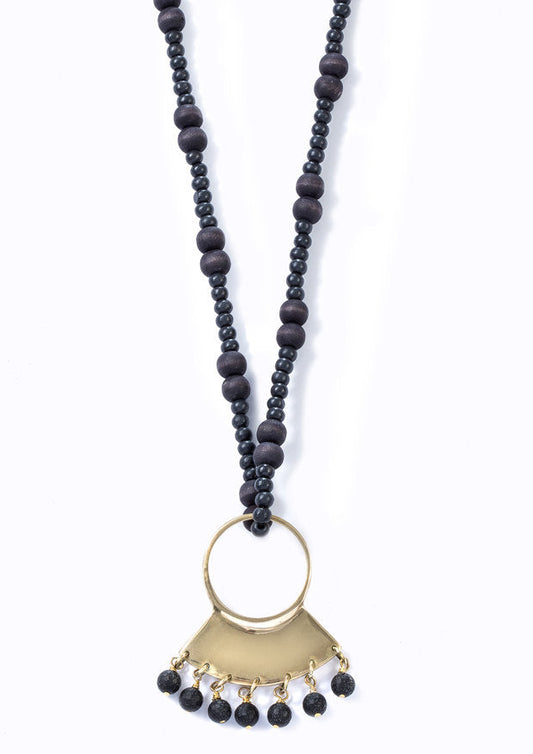 Masaai Necklace Ebony