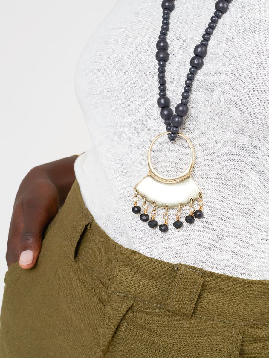 Masaai Necklace Ebony