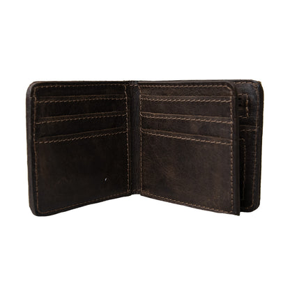 Nguni Leather Wallet - Brown