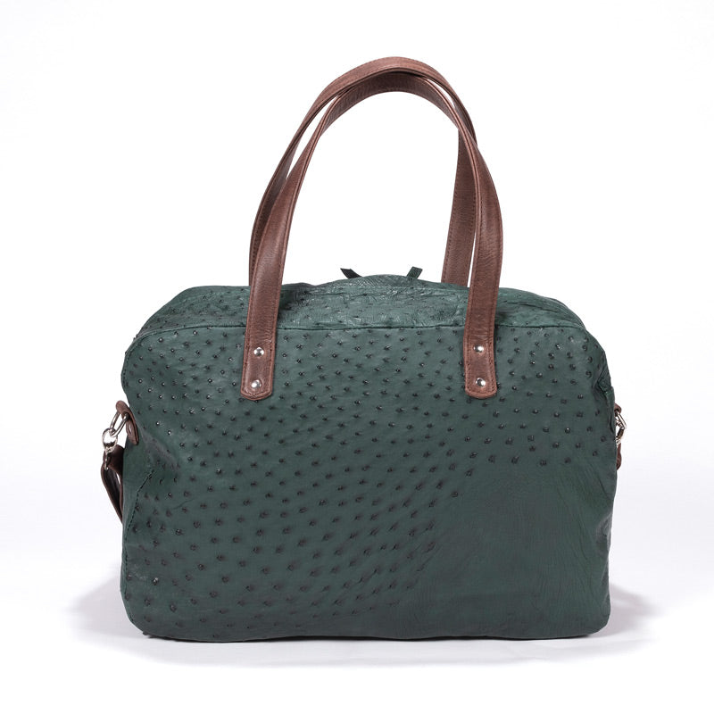 Ostrich Leather Carry-on Bag