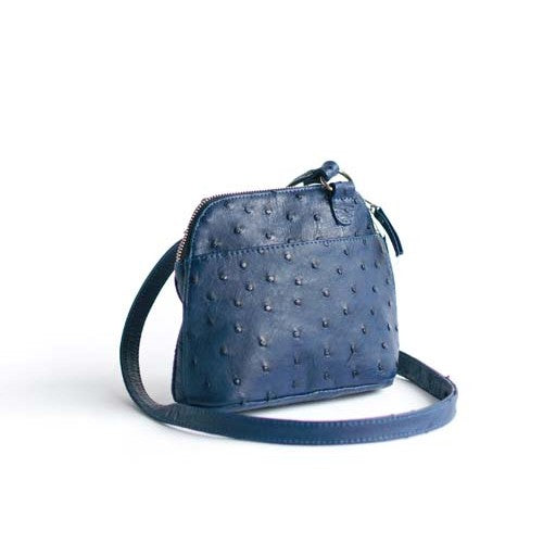 Small Ostrich Leather Handbag