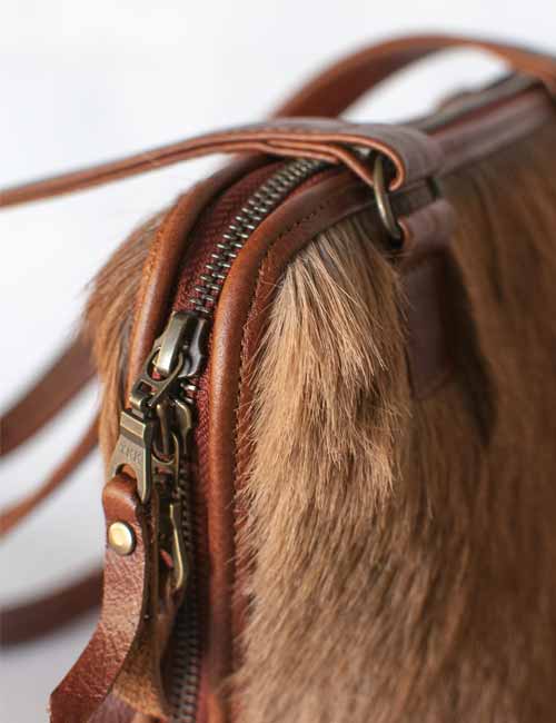 Springbok Leather Handbag