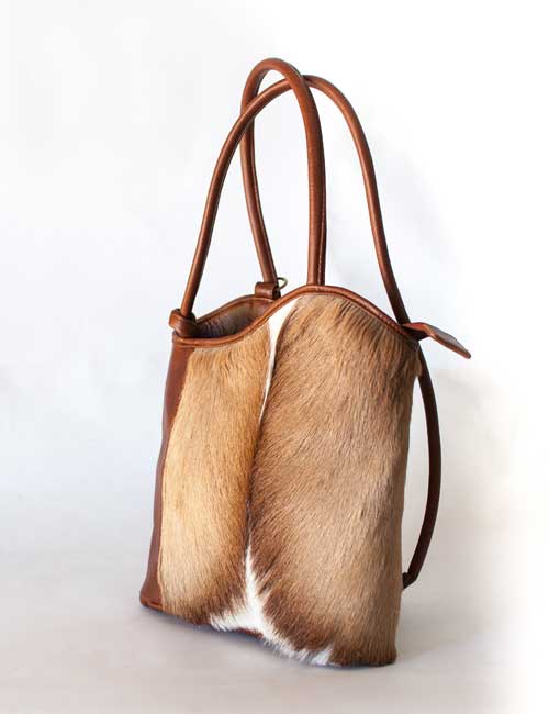 Springbok Leather Handbag & Backpack