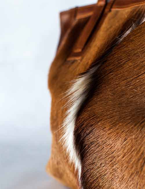 Springbok Leather Tote Bag